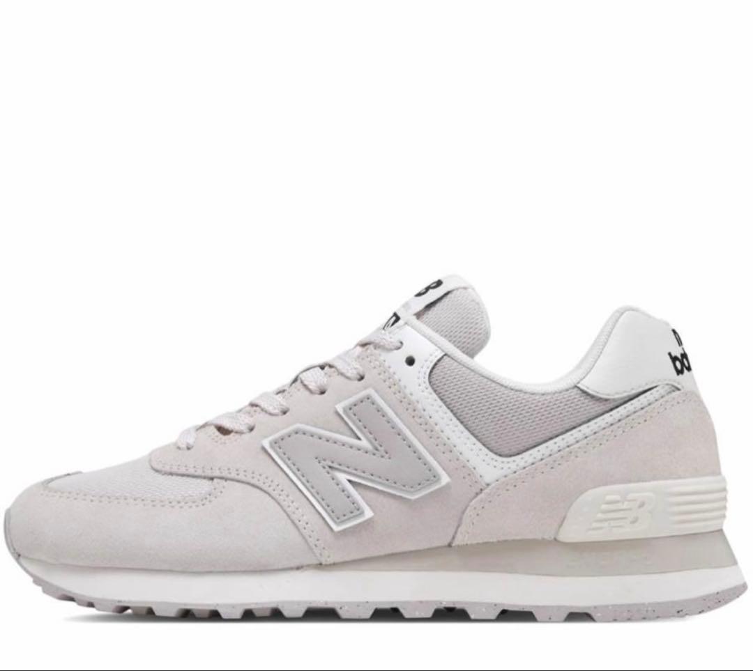 ニューバランス 2025年モデル スニーカー 574 ライトグレー 22cm
