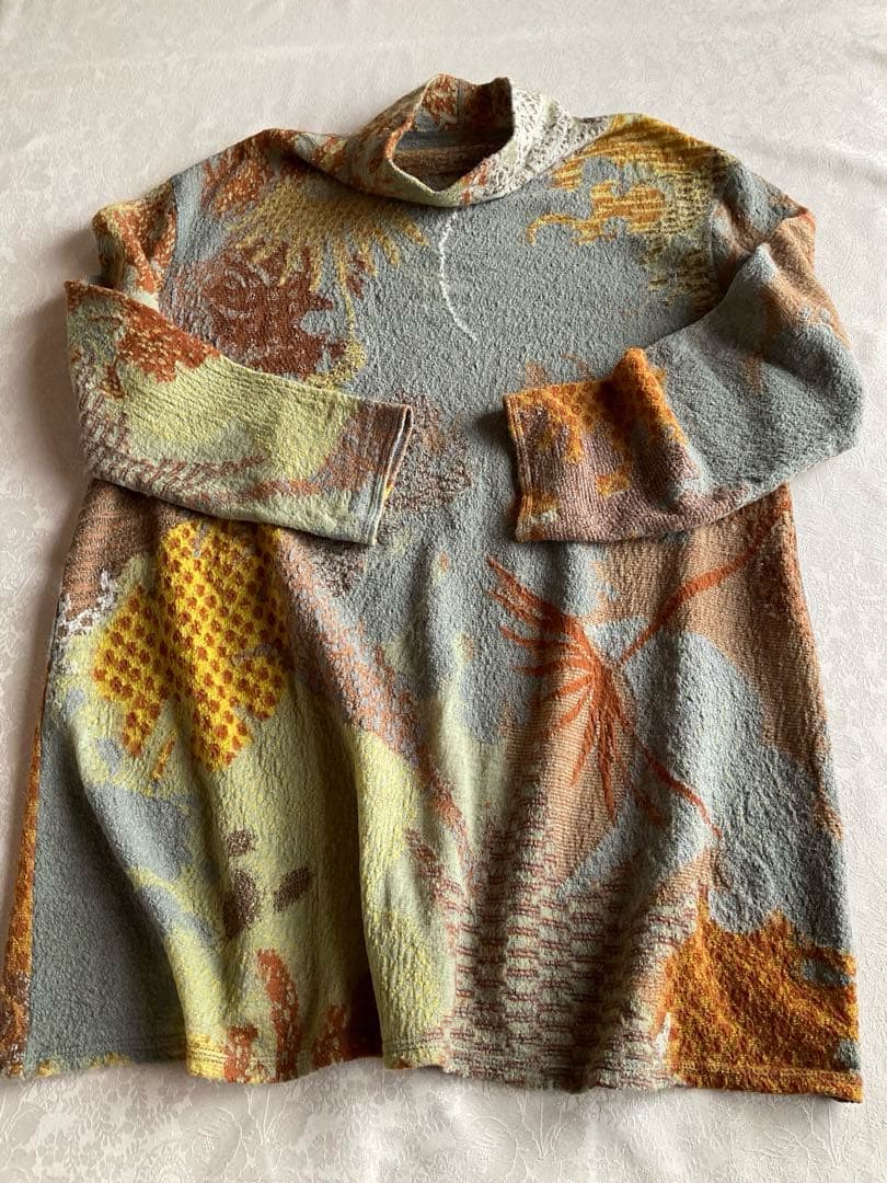 ヨーガンレール　ループインターシャプルオーバー　チュニック