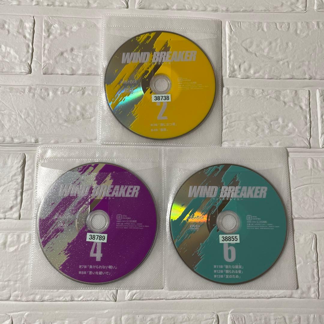 WIND BREAKER ウインドブレイカー DVD 全6巻セット