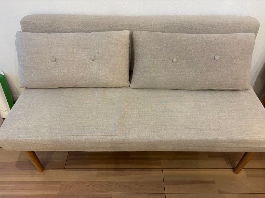 リセノ culum 2人掛けダイニングソファ