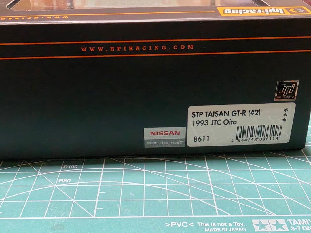 ミニカー hpiragcing 1/43 TAISAN GT-R Oita R32
