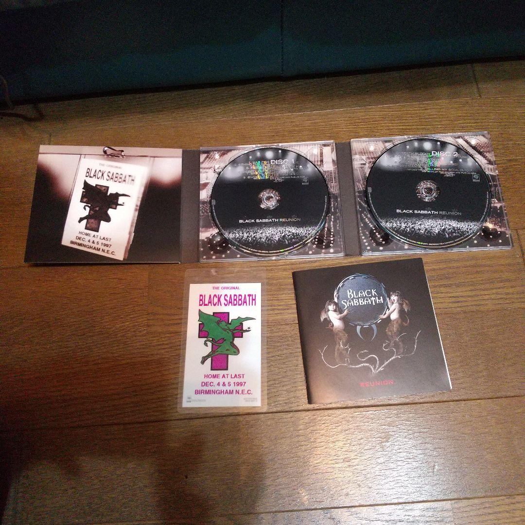 ブラック・サバス/リユニオン 初回デジパック仕様、バックステージパス封入