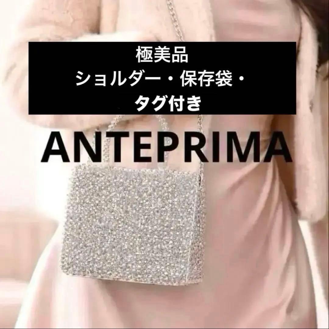 【極美品】保存袋・カード アンテプリマ ミニアトゥーラ チェーン 2WAYバッグ