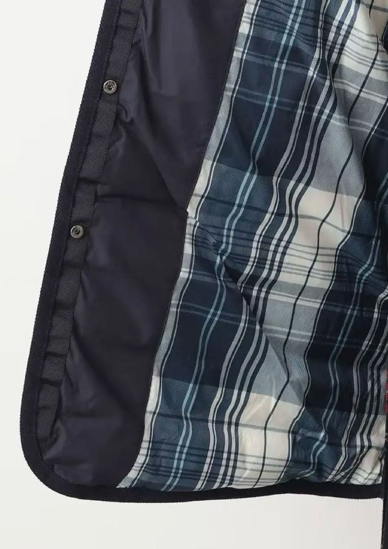 Dessin 【撥水・2WAY】ミュラーダウンコートロング丈（ネイビー）