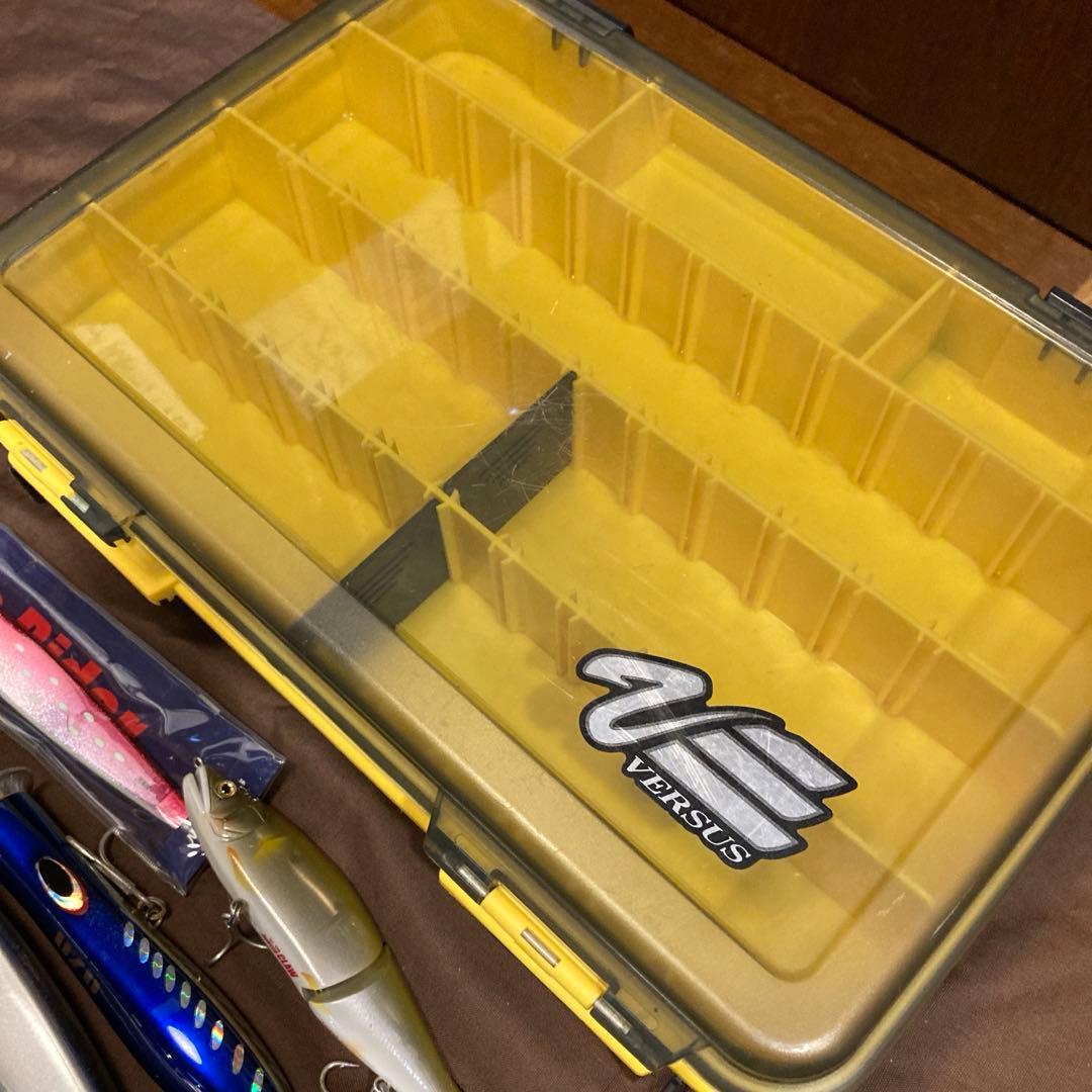 とにかく釣れる大物(青物等)用一軍ルアー メタルジグ 13個セット ケース付き