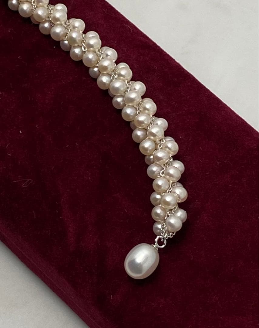 ミキモト真珠島パールネックレス ／ケース付き