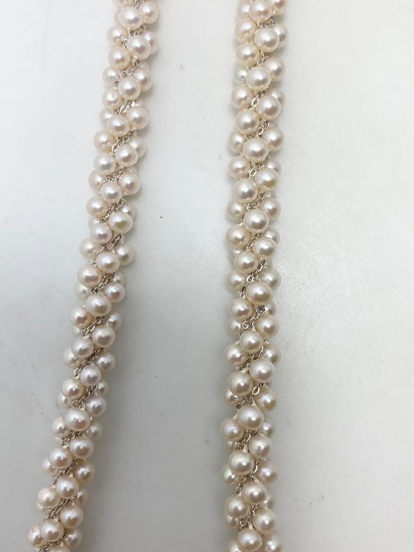 ミキモト真珠島パールネックレス ／ケース付き