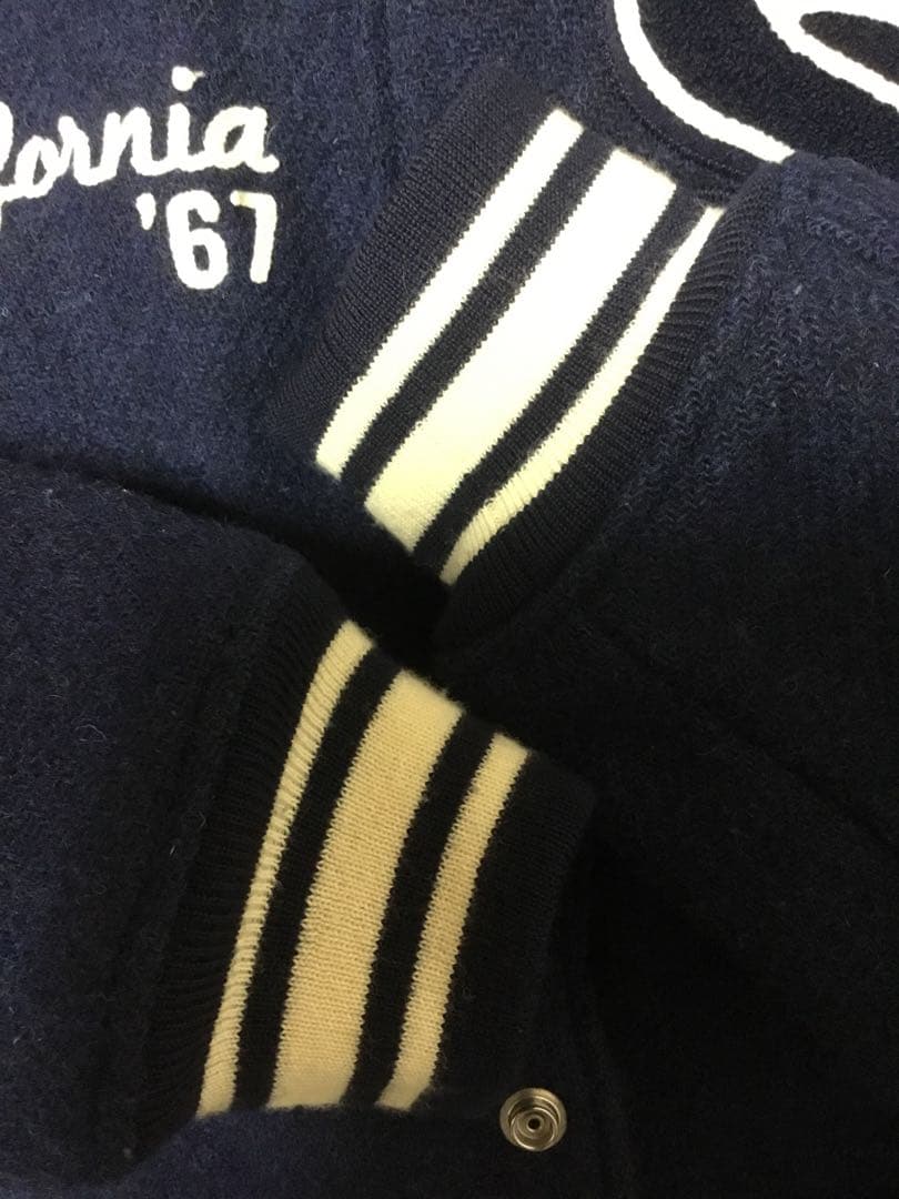 STANDARD CALIFORNIA スタジャン ネイビー　ハリスツィード美品