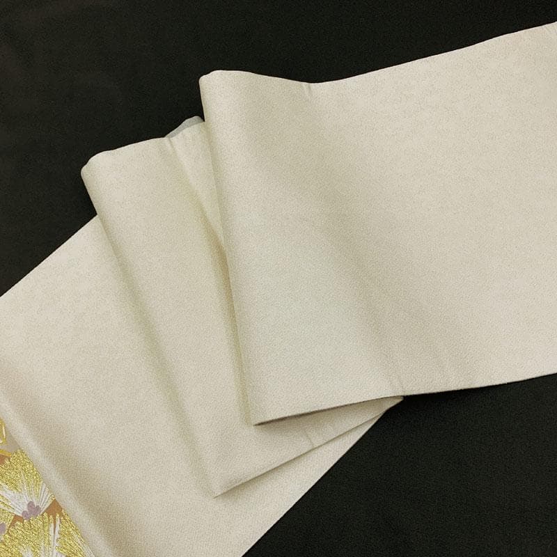 602my6◇唐織 吉祥文様 縁起柄 金糸 袋帯◇美品