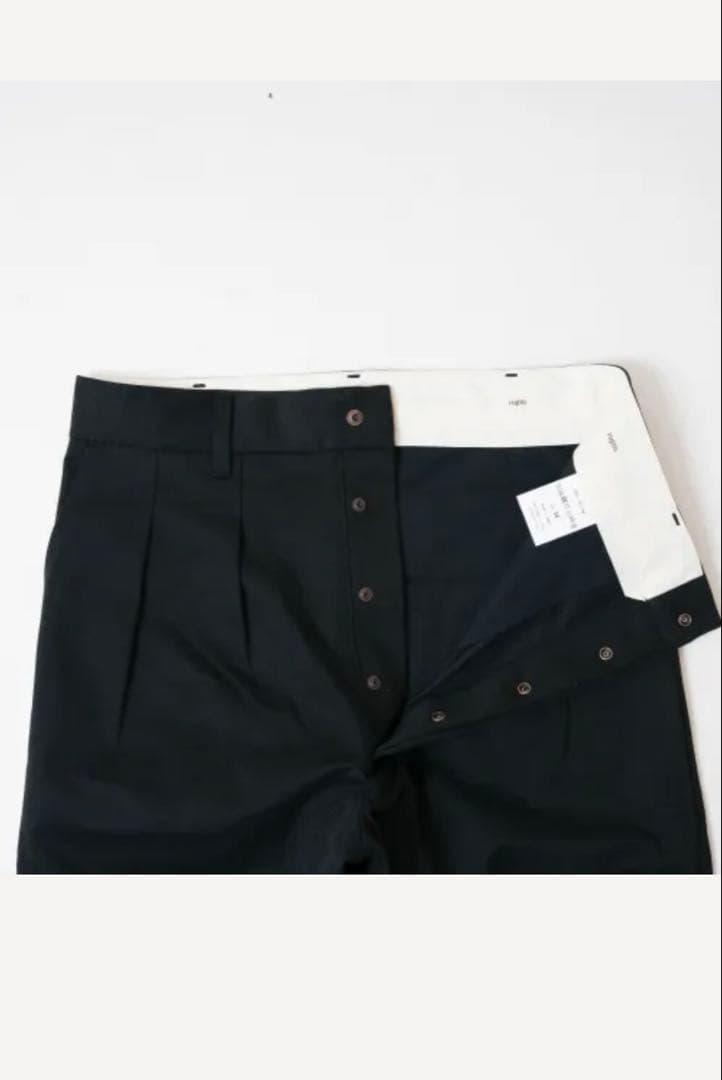 FUJITO (フジト) 日本 2 Tuck Trousers