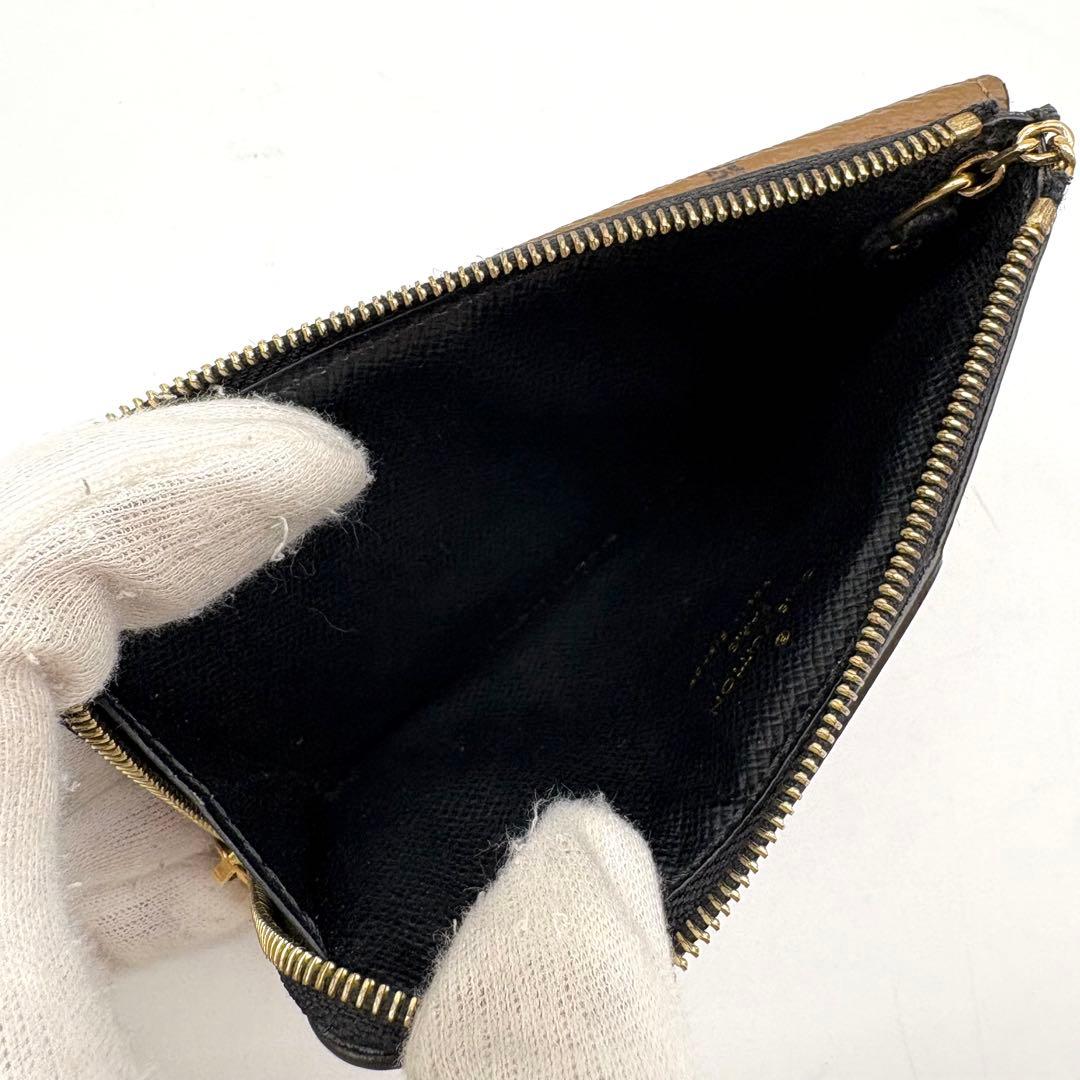 【現行 極美品 IC】ルイヴィトン モノグラム リバース ポルトカルト ヴェルソ