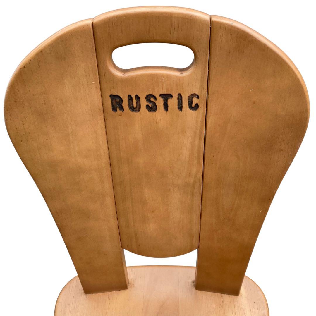 カリモク　ルスティック　Rustic チェア　2脚セット　廃盤品　①