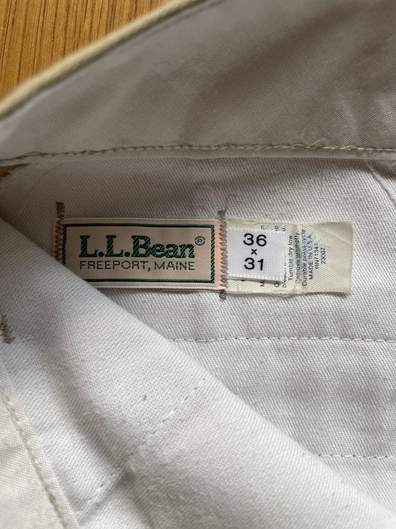さとし80s L.L.Bean(エルエルビーン)チノパン 36×31