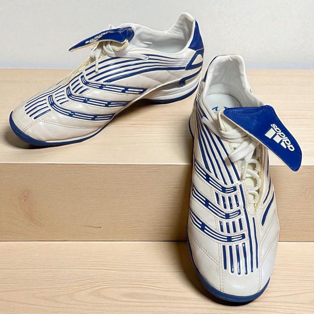 美品 レア adidas プレデター アブソリオン サッカー ホワイト/ブルー