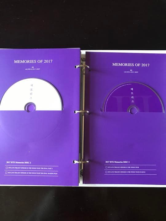 ミュージック BTS MEMORIES 2017 2018