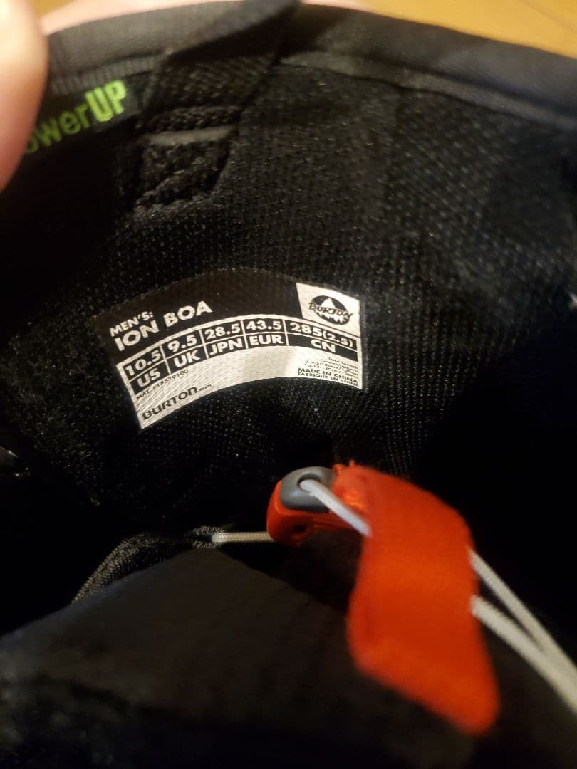 【ace】【美品】Burton Ion BoA life スノーボードブーツ