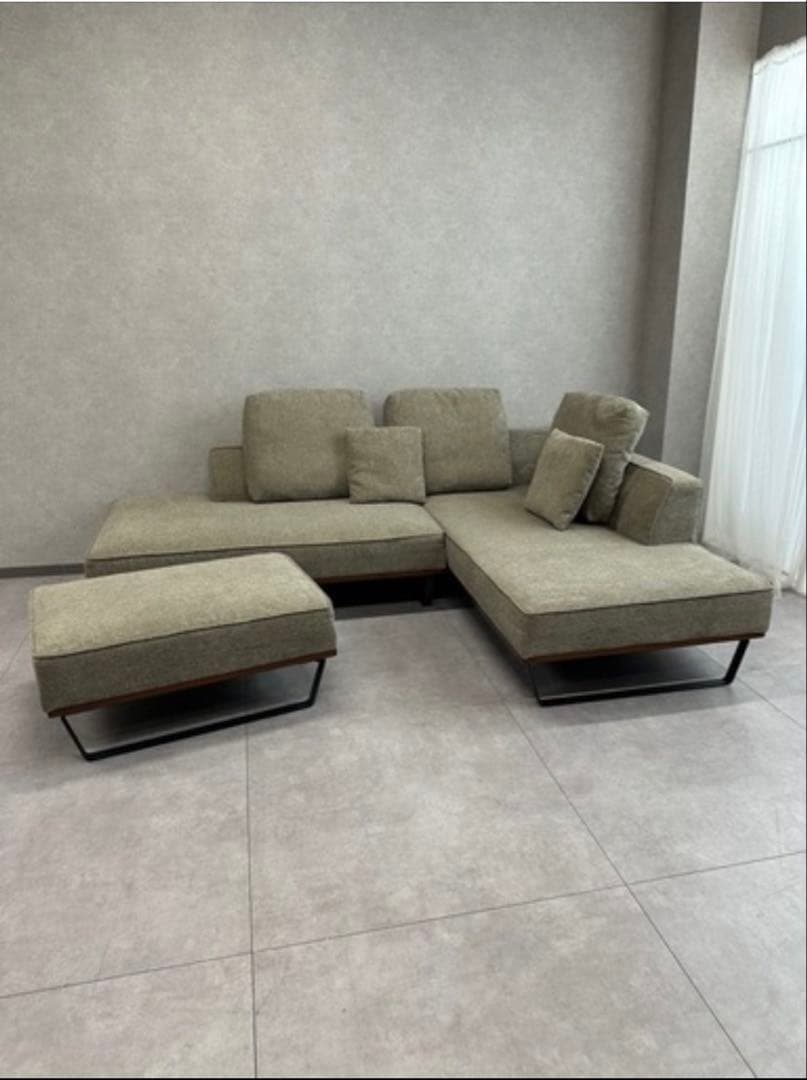 【美品】Liberoリベロ　スツール　モスグレー　③送料込み