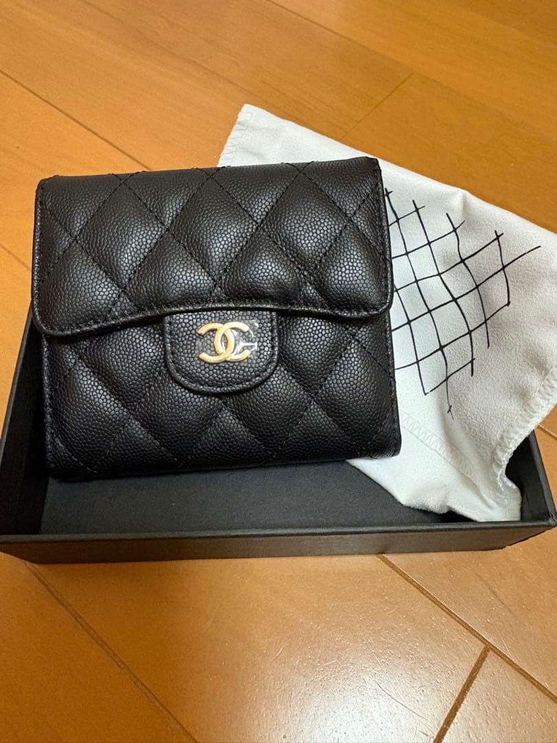 CHANEL ノベルティ ギフト キルティング 財布
