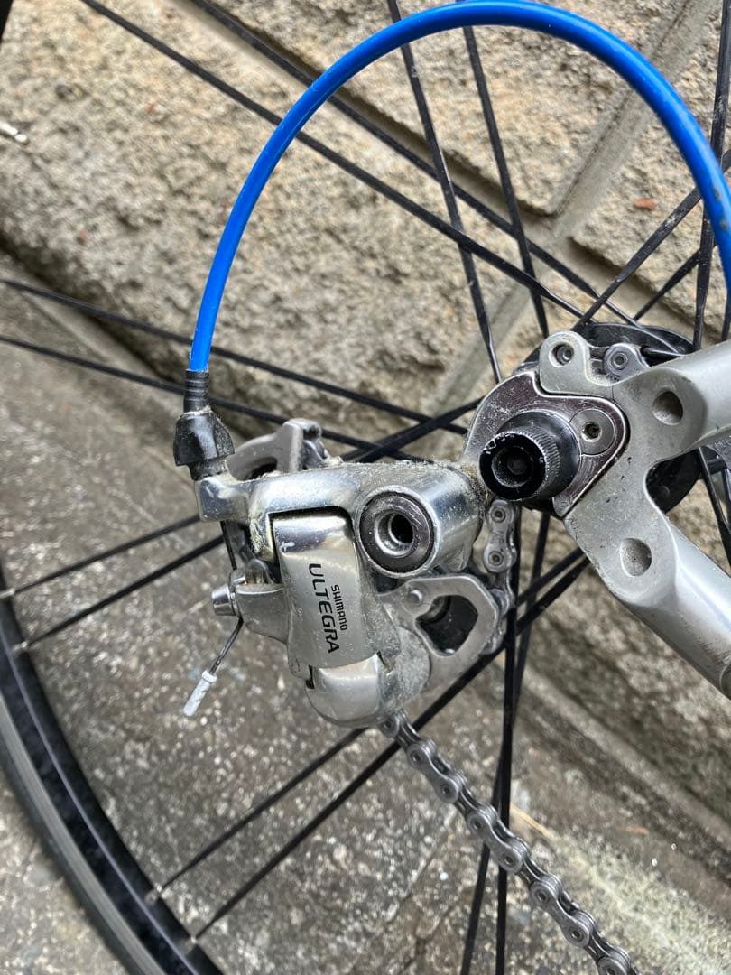 TREK2000 ロードバイク シルバー/ブルー