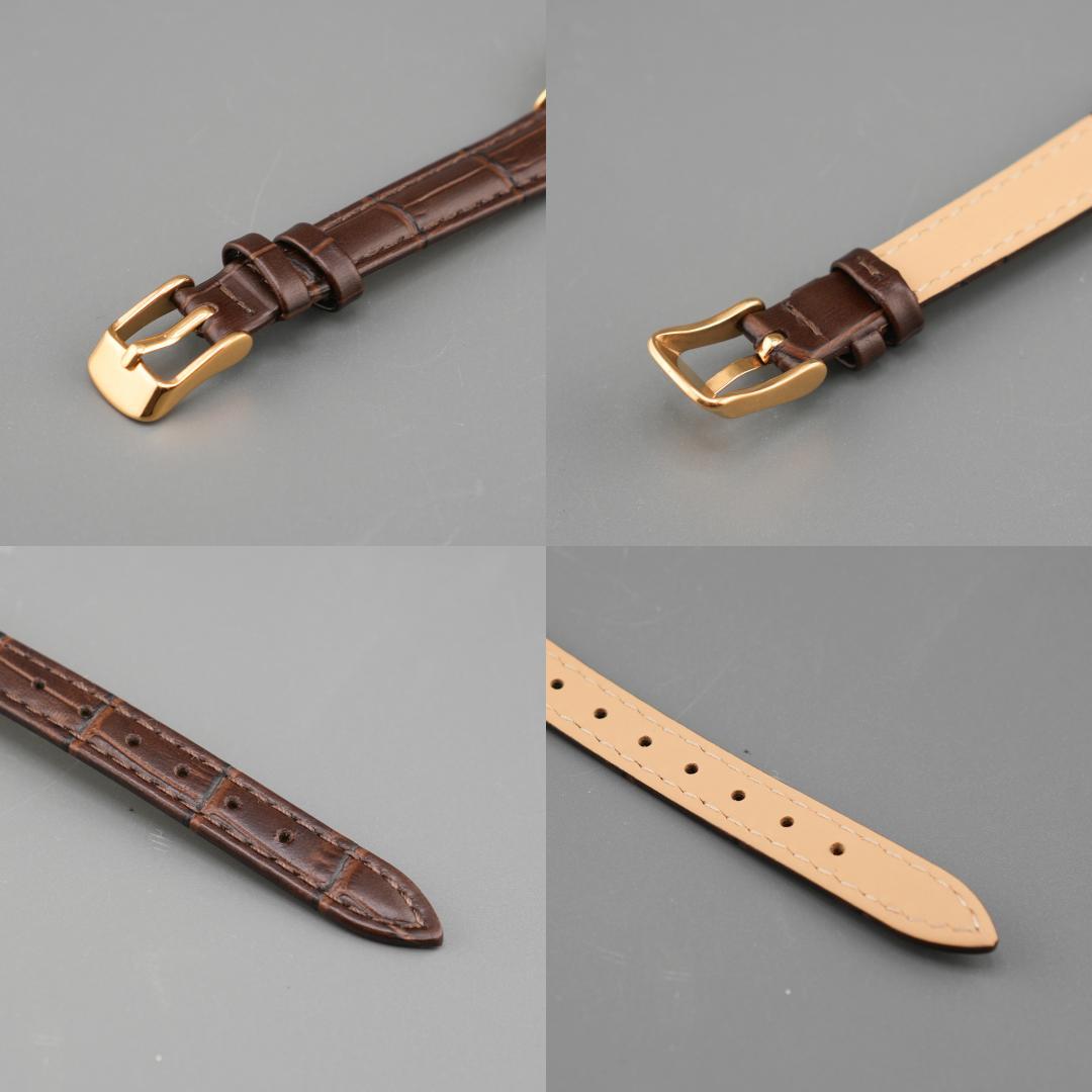 稼働 LONGINES ラウンド ゴールド 腕時計 新品電池 新品ベルト 手巻き