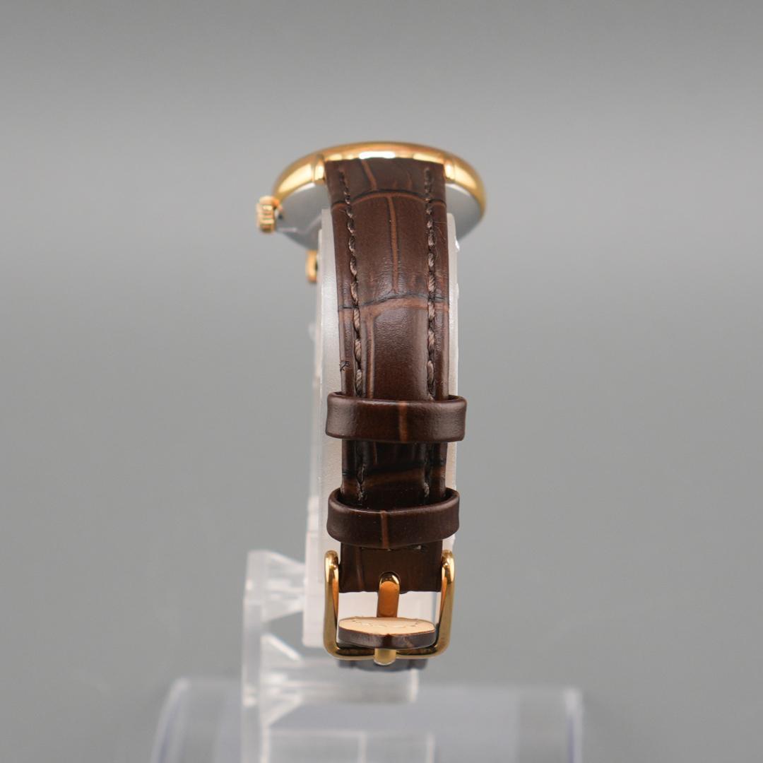 稼働 LONGINES ラウンド ゴールド 腕時計 新品電池 新品ベルト 手巻き