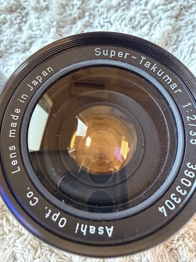【希少/F2の明るさ】Super-Takumar 35mm F2 M42マウント