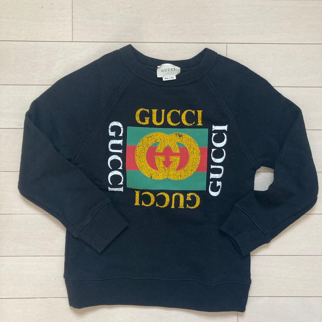 ★GUCCI★ キッズ　ロゴスウェット　5