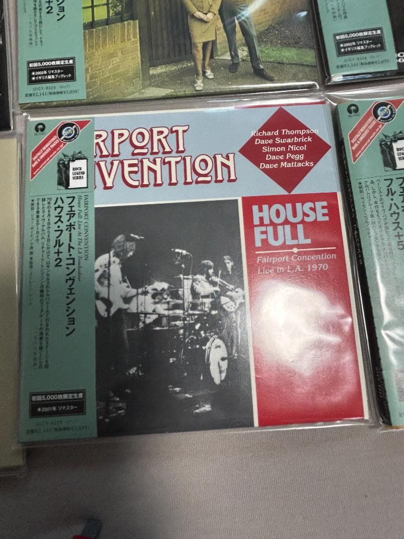 【紙ジャケット 7CDセット、DU特典BOX付】フェアポート・コンヴェンション