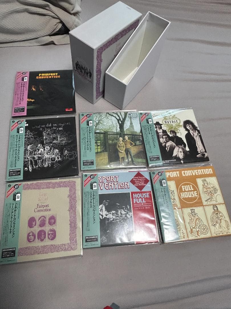【紙ジャケット 7CDセット、DU特典BOX付】フェアポート・コンヴェンション