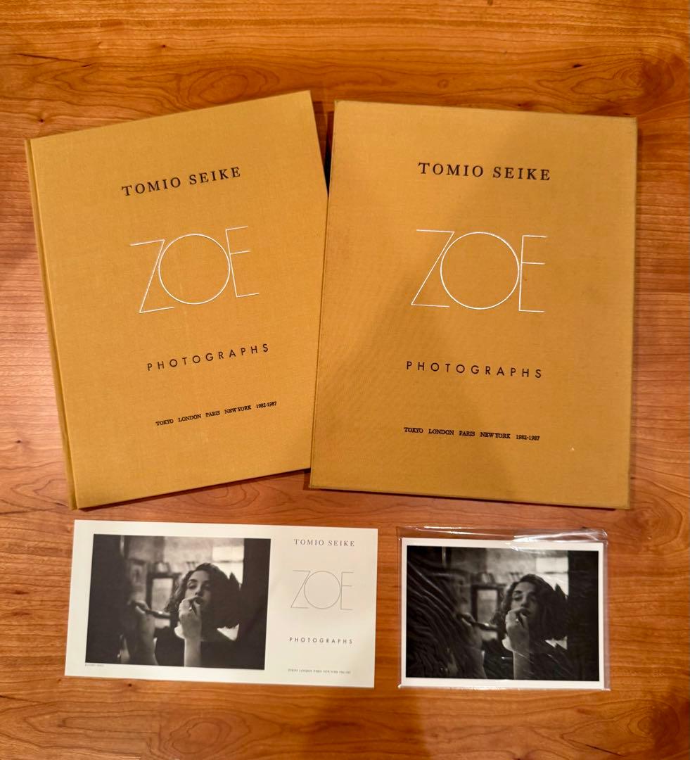清家冨雄 ZOE 写真集 布装外箱付き