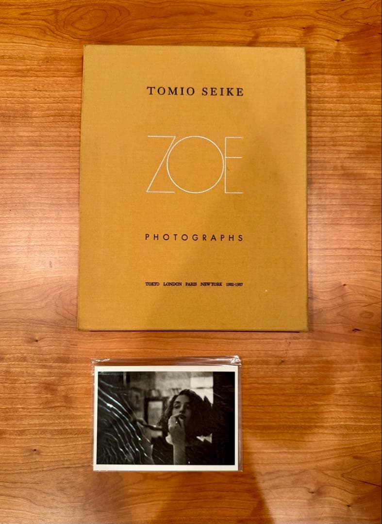 清家冨雄 ZOE 写真集 布装外箱付き