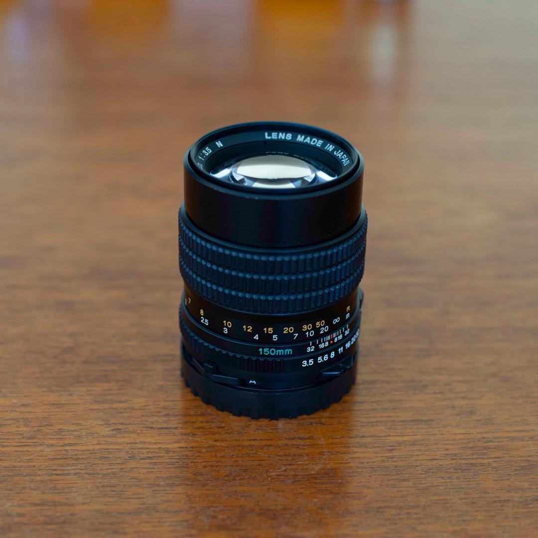 Mamiya 645 150mm f3.5 レンズ