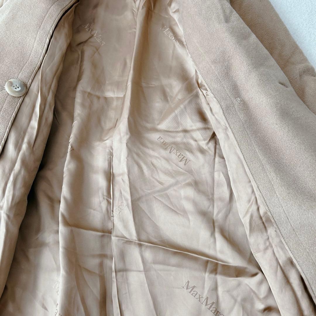 最高級✨白タグ マックスマーラ カシミヤ キャメル アイコンコート　ロング　M