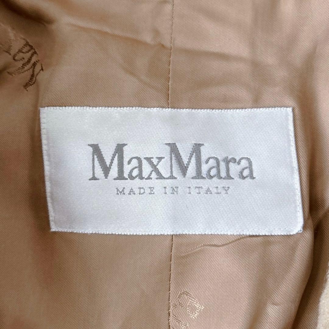 最高級✨白タグ マックスマーラ カシミヤ キャメル アイコンコート　ロング　M