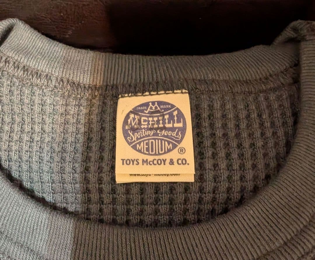 トイズマッコイTOYS McCOYビッグワッフルサーマルTMC2055