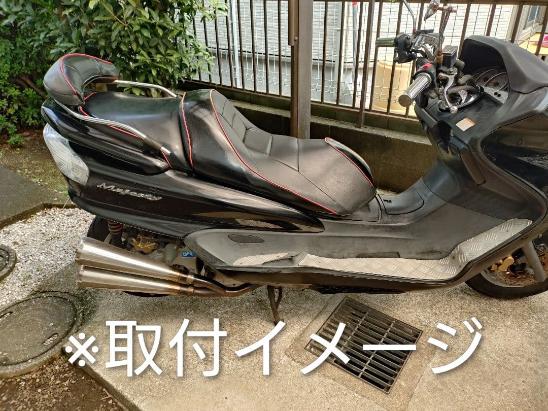 マジェスティC（SG03J）　デュアルマフラー ステンレス