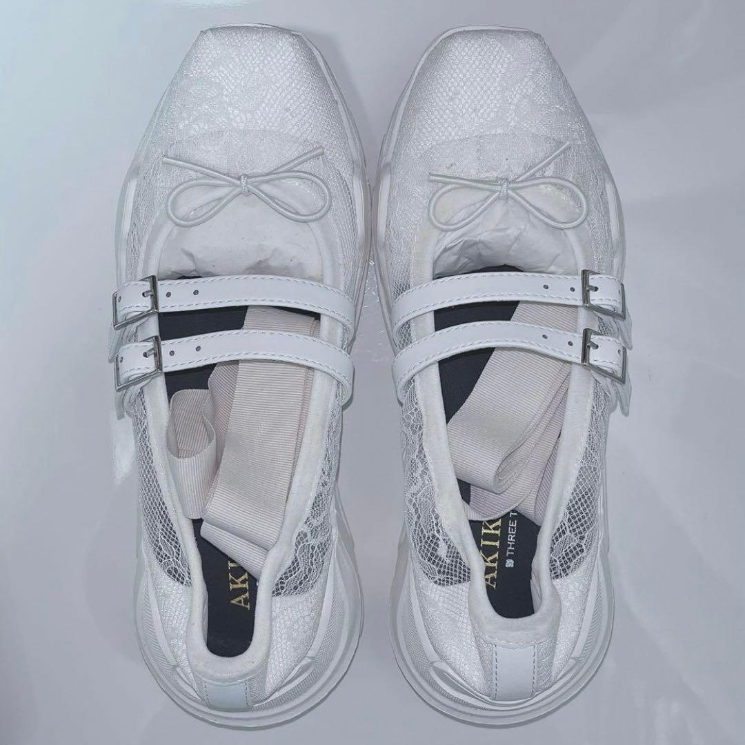 新品　アキコアオキ　akikoaoki giselle lace ジゼル　36