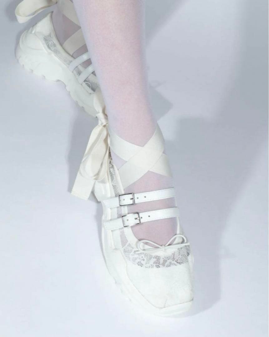 新品　アキコアオキ　akikoaoki giselle lace ジゼル　36