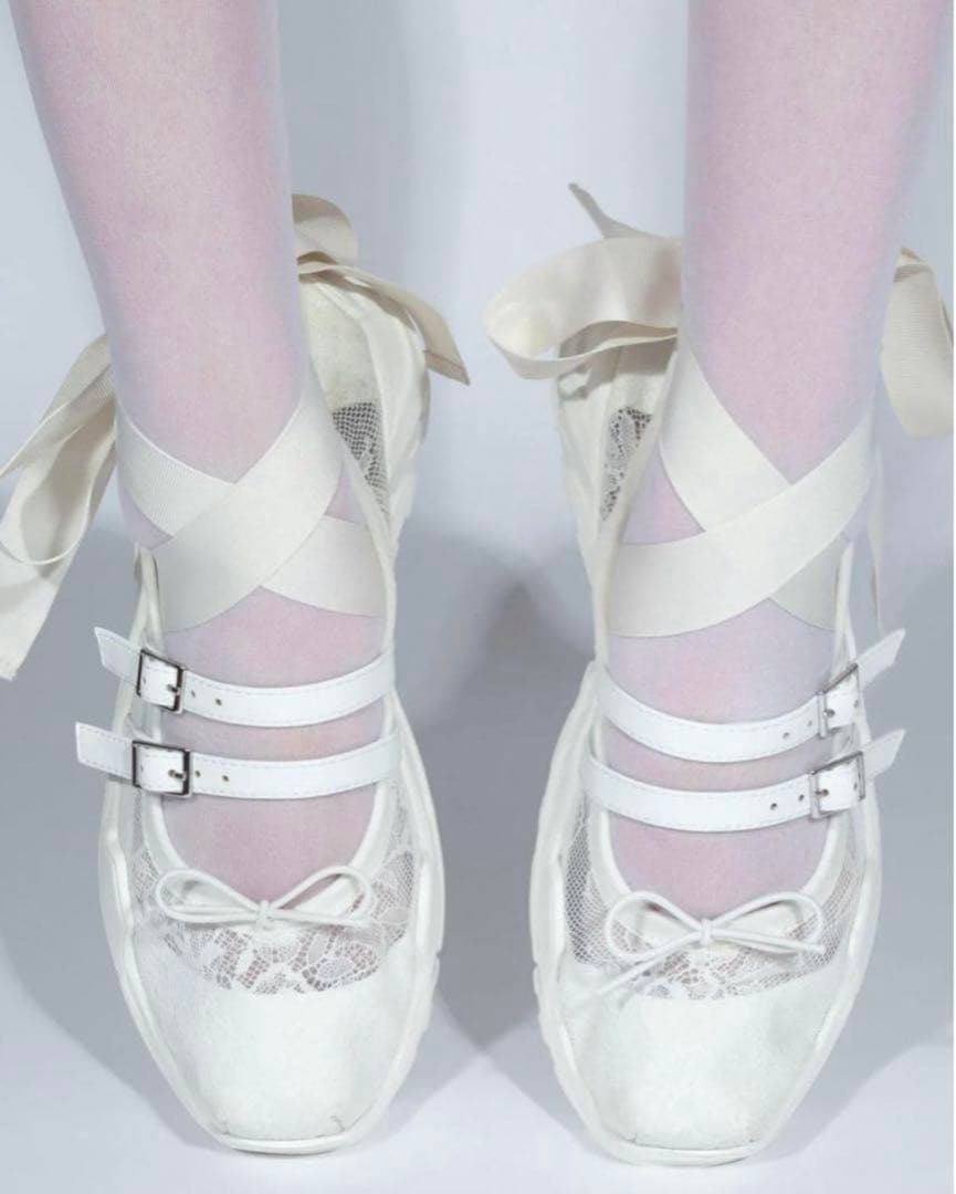 新品　アキコアオキ　akikoaoki giselle lace ジゼル　36