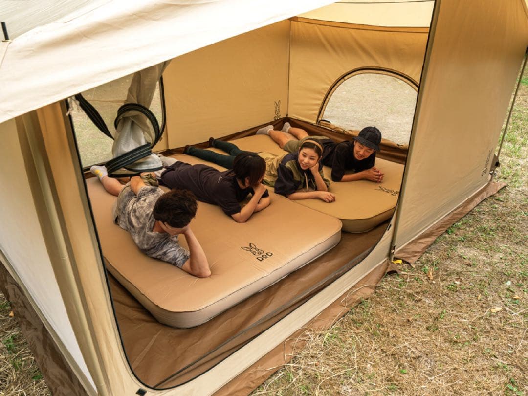 【新品】DOD イエテント （1〜2人用） 〜組立用ポール付き〜