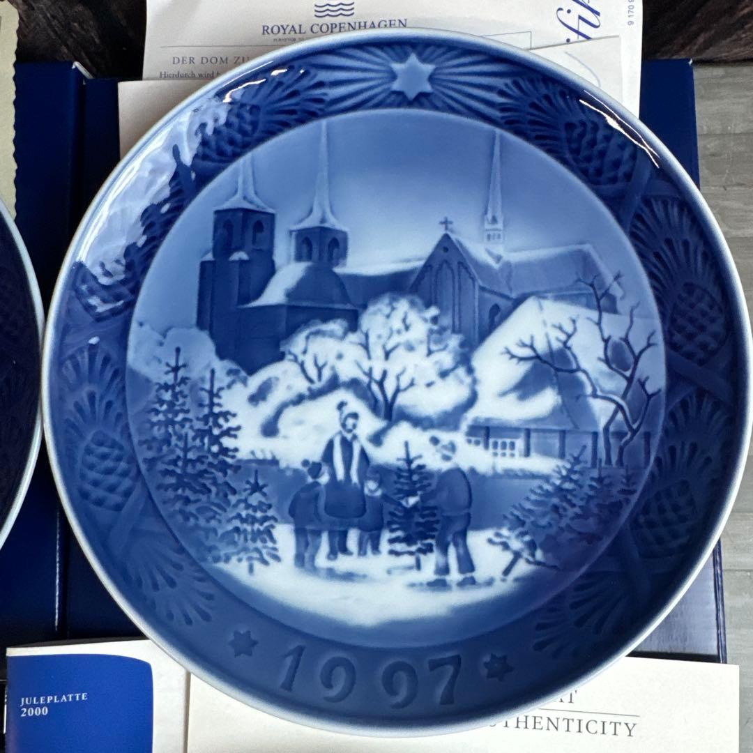 ロイヤルコペンハーゲン イヤープレート 10枚