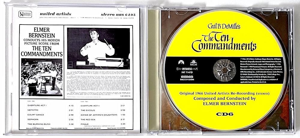 廃盤 CD BOX 十戒 60周年記念 サウンドトラック・コレクション