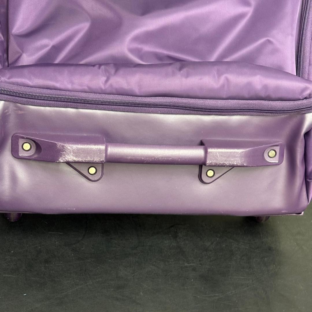 ☆Lipault　リポー　キャリーバッグ　スーツケース　紫　折りたたみ