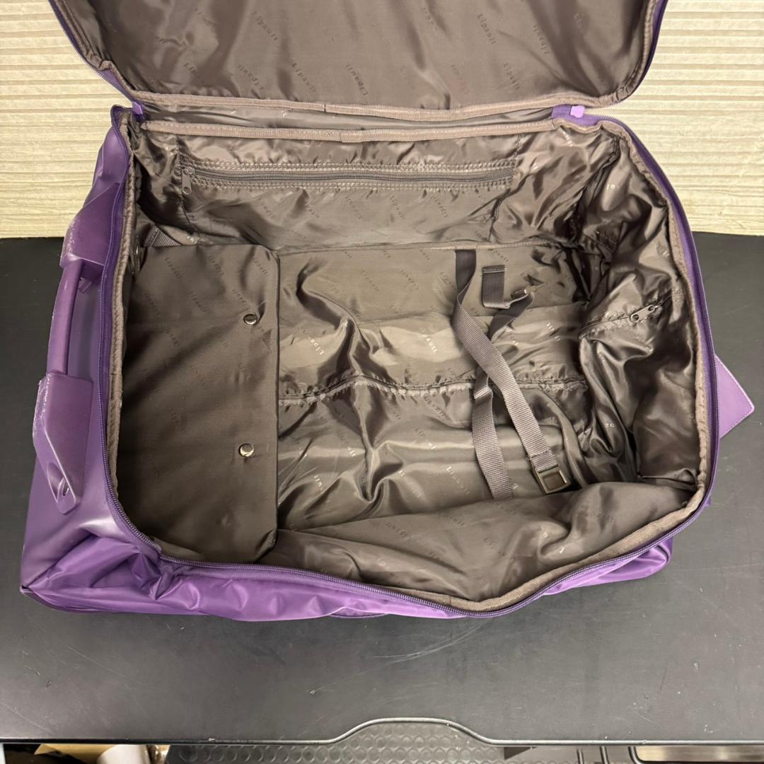 ☆Lipault　リポー　キャリーバッグ　スーツケース　紫　折りたたみ