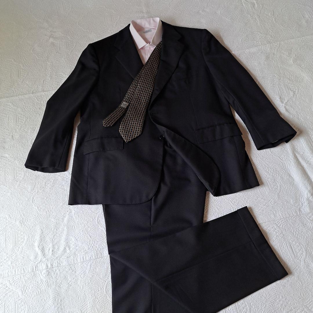 Kiton NAPOLI ネイビー ビジネススーツ57