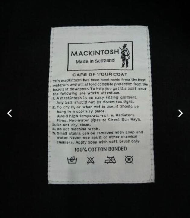 Macintosh×HYKE ハイクマッキントッシュハイク　チェスターコート