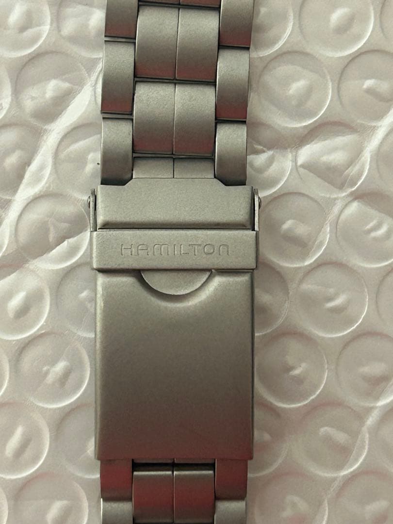 HAMILTON ステンレススチール 金属ベルト