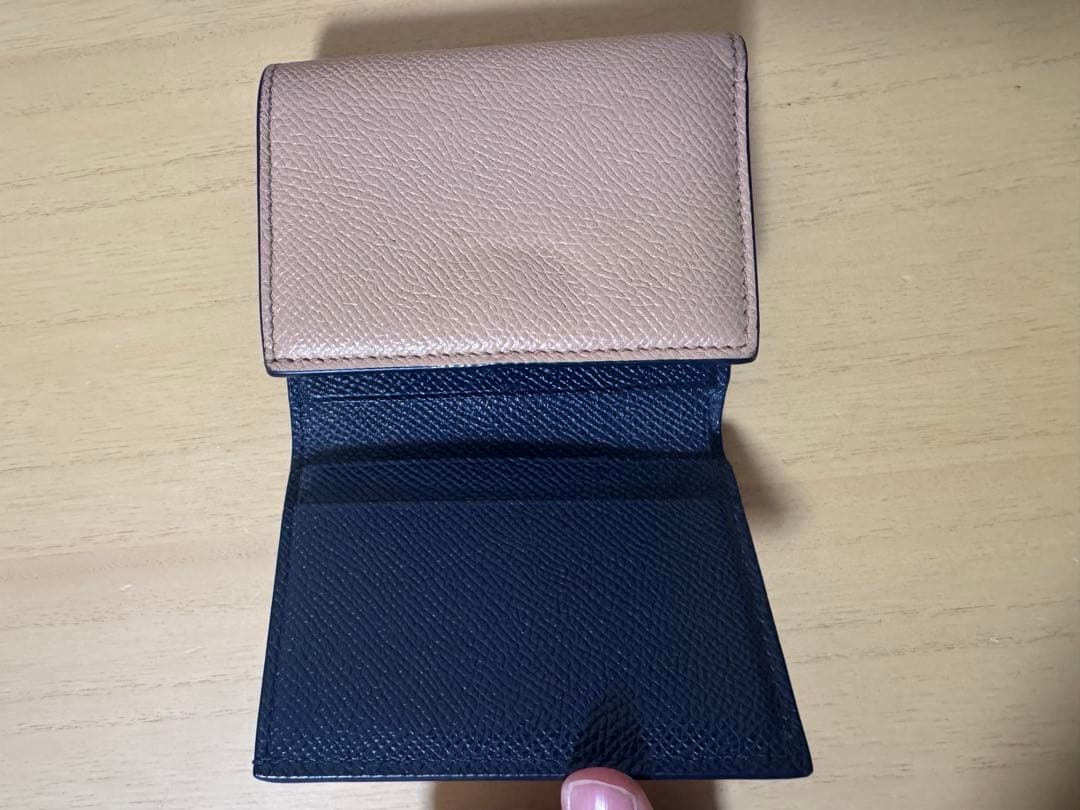 Bvlgari Clip 三つ折り財布 ベージュ