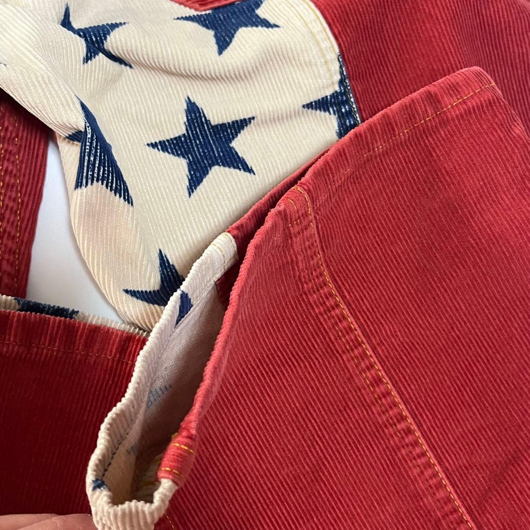 ヒステリックグラマー　コーデュロイ フレアパンツ　初期タグ y2k 星柄　90'