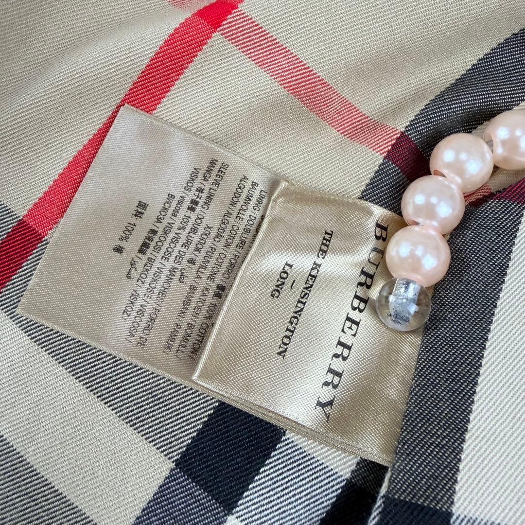 【現行　美品】英国製 BURBERRY ケンジントントレンチコート 38